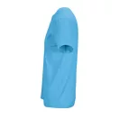 Tricou la baza gatului cu maneca scurta, Unisex, SOL'S, 2601E10960, Bumbac, Albastru Aqua, XL