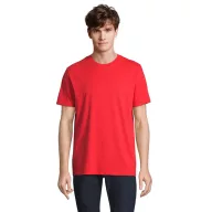   Tricou la baza gatului, Unisex, maneca scurta, SOL'S, 2401E11090, Bumbac, Rosu bright, 3XL