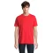 Tricou la baza gatului, Unisex, maneca scurta, SOL'S, 2401E11096, Bumbac, Rosu bright, XXL