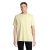 Tricou la baza gatului, Unisex, maneca scurta, SOL'S, 2401E11166, Bumbac, Galben deschis, 3XL