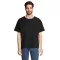 Tricou la baza gatului cu maneca scurta, Unisex, SOL'S, 2601E10918, Bumbac, Negru Deep, XL