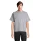 Tricou la baza gatului cu maneca scurta, Unisex, SOL'S, 2601E10925, Bumbac, Gri melange, XL