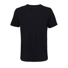   Tricou cu maneca scurta, la baza gatului, Casual, Unisex, SOL'S, 2410E21270, Bumbac, Negru deep, 4XL