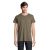 Tricou la baza gatului, Unisex, maneca scurta, SOL'S, 2401E11271, Bumbac, Kaki army, S