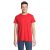 Tricou la baza gatului, Unisex, maneca scurta, SOL'S, 2401E11275, Bumbac, Rosu bright, 3XL