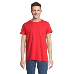   Tricou la baza gatului, Unisex, maneca scurta, SOL'S, 2401E11276, Bumbac, Rosu bright, L