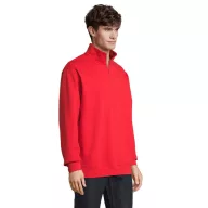   Bluza Barbati, SOL'S, 2601E10643, Bumbac, Poliester, Rosu Bright, XXS