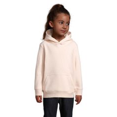   Hanorac cu gluga, Copii, SOL'S, 2401E11395, Bumbac, Poliester, Roz creamy, 4XL