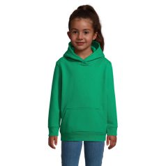   Hanorac cu gluga, Copii, SOL'S, 2401E11416, Bumbac, Poliester, Verde kelly, XL