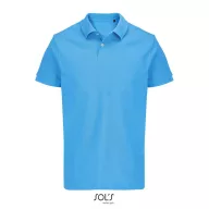   Tricou polo barbati, 2509E15663, SOL'S, 60x40x32 cm, Bumbac, Albastru aqua, M