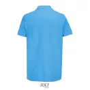 Tricou polo barbati, 2509E15664, SOL'S, 60x40x32 cm, Bumbac, Albastru aqua, S
