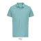 Tricou polo barbati, 2509E15744, SOL'S, 60x40x32 cm, Bumbac, Albastru pool, XL
