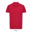 Tricou polo barbati, 2509E15758, SOL'S, 60x40x32 cm, Bumbac, Rosu, XXL