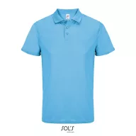   Tricou polo unisex, 2509E15926, SOL'S, 60x40x24 cm, Poliester, Albastru aqua, XS