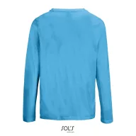   Tricou femei cu maneca lunga, 2509E15555, SOL'S, 57x34x19 cm, Bumbac, Albastru aqua, M