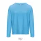 Tricou femei cu maneca lunga, 2509E15558, SOL'S, 57x34x19 cm, Bumbac, Albastru aqua, XS