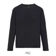   Tricou femei cu maneca lunga, 2509E15561, SOL'S, 57x34x19 cm, Bumbac, Negru deep, L