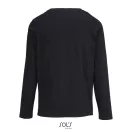 Tricou femei cu maneca lunga, 2509E15564, SOL'S, 57x34x19 cm, Bumbac, Negru deep, XL