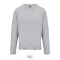 Tricou femei cu maneca lunga, 2509E15567, SOL'S, 57x34x19 cm, Bumbac, Gri melange, 3XL