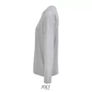 Tricou femei cu maneca lunga, 2509E15567, SOL'S, 57x34x19 cm, Bumbac, Gri melange, 3XL
