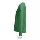 Tricou femei cu maneca lunga, 2509E15574, SOL'S, 57x34x19 cm, Bumbac, Verde kelly, L