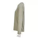 Tricou femei cu maneca lunga, 2509E15584, SOL'S, 57x34x19 cm, Bumbac, Kaki, XS