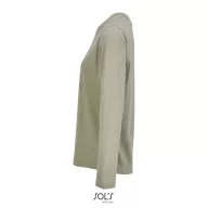   Tricou femei cu maneca lunga, 2509E15585, SOL'S, 57x34x19 cm, Bumbac, Kaki, XXL