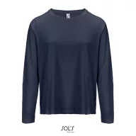   Tricou femei cu maneca lunga, 2509E15586, SOL'S, 57x34x19 cm, Bumbac, Albastru navy, L
