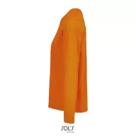  Tricou femei cu maneca lunga, 2509E15594, SOL'S, 57x34x19 cm, Bumbac, Portocaliu, S