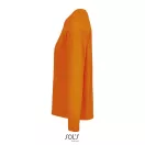 Tricou femei cu maneca lunga, 2509E15596, SOL'S, 57x34x19 cm, Bumbac, Portocaliu, XS