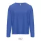 Tricou femei cu maneca lunga, 2509E15607, SOL'S, 57x34x19 cm, Bumbac, Albastru royal, S