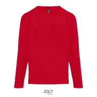   Tricou femei cu maneca lunga, 2509E15601, SOL'S, 57x34x19 cm, Bumbac, Rosu, XL