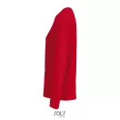Tricou femei cu maneca lunga, 2509E15603, SOL'S, 57x34x19 cm, Bumbac, Rosu, XXL