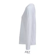   Tricou femei cu maneca lunga, 2509E15613, SOL'S, 57x34x19 cm, Bumbac, Alb, M