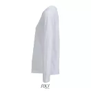 Tricou femei cu maneca lunga, 2509E15616, SOL'S, 57x34x19 cm, Bumbac, Alb, XS