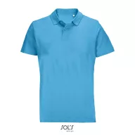   Tricou polo unisex, 2509E16172, SOL'S, 60x40x32 cm, Bumbac, Albastru aqua, M