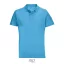 Tricou polo unisex, 2509E16173, SOL'S, 60x40x32 cm, Bumbac, Albastru aqua, S