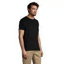 Tricou unisex, 2509E16819, SOL'S, 57x38x32 cm, Bumbac, Negru, M