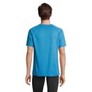 Tricou la baza gatului cu maneca scurta, Unisex, SOL'S, 2601E12281, Bumbac, Albastru Aqua, S