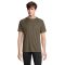 Tricou la baza gatului cu maneca scurta, Unisex, SOL'S, 2601E12296, Bumbac, Verde army, XXL