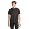 Tricou la baza gatului cu maneca scurta, Unisex, SOL'S, 2601E12300, Bumbac, Negru, XL