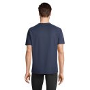 Tricou la baza gatului cu maneca scurta, Unisex, SOL'S, 2601E12310, Bumbac, Albastru French Navy, M