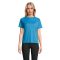 Tricou la baza gatului cu maneca scurta, Femei, SOL'S, 2601E12342, Bumbac, Albastru Aqua, XL