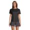 Tricou la baza gatului cu maneca scurta, Femei, SOL'S, 2601E12359, Bumbac, Negru, S