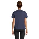 Tricou la baza gatului cu maneca scurta, Femei, SOL'S, 2601E12374, Bumbac, Albastru French Navy, XXL