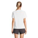 Tricou la baza gatului cu maneca scurta, Femei, SOL'S, 2601E12398, Bumbac, Alb, XXL