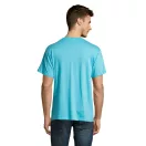 Tricou la baza gatului cu maneca scurta, Barbati, SOL'S, 2601E12253, Bumbac, Albastru atoll, XL