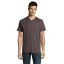 Tricou la baza gatului cu maneca scurta, Barbati, SOL'S, 2601E12259, Bumbac, Gri inchis, XL