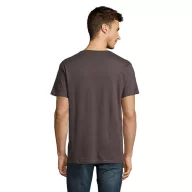  Tricou la baza gatului cu maneca scurta, Barbati, SOL'S, 2601E12259, Bumbac, Gri inchis, XL