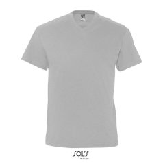 VICTORY-TSHIRT-150-BARBAȚI, Cotton, Grey Melange, MALE, XL